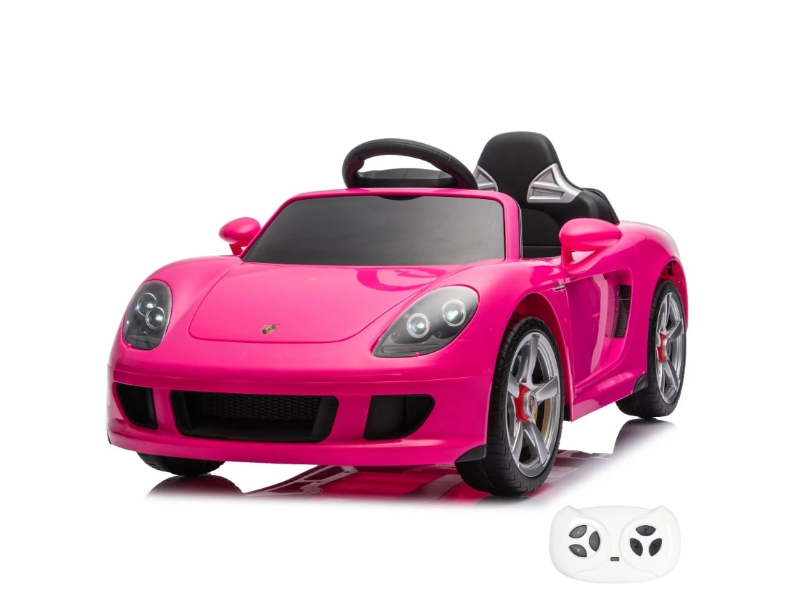 Vehículo Eléctrico Infantil Porsche Carrera Gt - 1 A 5 Años - Full Option - Coche Infantil De 12v Con Mando A Distancia - Vehículo A Batería Con