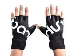 Guantes de medio dedo Boodun para adultos unisex, gimnasio y deportes, levantamiento de pesas y fitness Eioororriy (m)