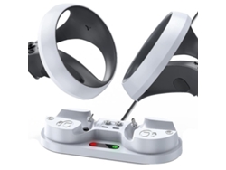 Base de carga para el control PS VR2 Sense, base de carga para control de juegos de RV, cargador para control de juegos. Hengjian