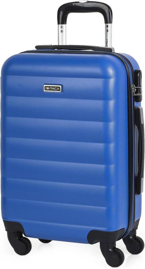 Maleta De Viaje itaca 4 ruedas cabina 30 l azul 50 71200