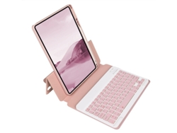 Funda con teclado Bluetooth Fwinl para Microsoft Surface Pro 7, cubierta protectora con teclado táctil, diseño de árbol negro portugués