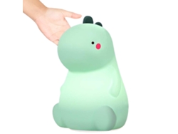 Lámpara de Dinosaurio CHRONUS DX Sensor Táctil Colorido Verde