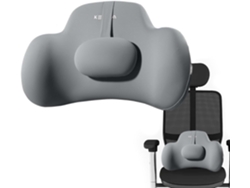 Cojín Lumbar De Espuma, Cojín De Soporte Lumbar Suave Y Ajustable Para Cama, Silla De Oficina.