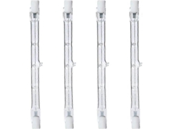 Rebe-bombilla Halógena R7s J118 160w 118mm 230v 3100lm Luz Blanca Cálida 2700k 1000hrs - Suzuka