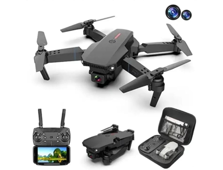 VPCOMERCIAL - Mini Dron E88 Pro - Negro
