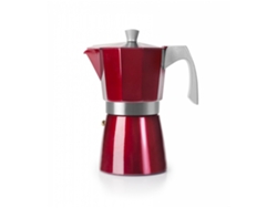 Cafetera Express IBILI Evva Red 12 Tazas