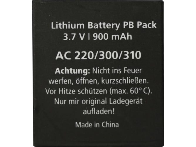 Batería para Cámara Deportiva ROLLEI (300/300P/310/415) 2022 | Worten.es