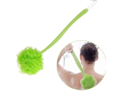 Cepillo de baño con esponja, cepillo de ducha con mango largo para ducha/bañera, perfecto para relajar los músculos, aliviar la tensión y el cansancio JEDBESETZT