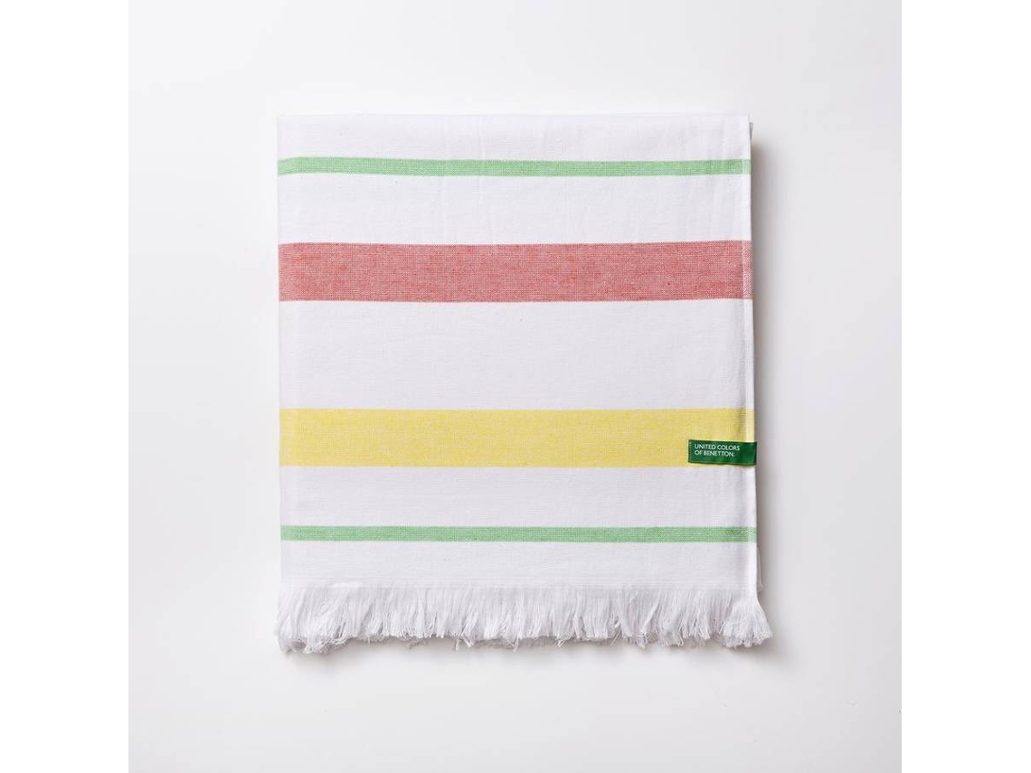 Toalla Hammam BENETTON Algodón (80X165) Blanco