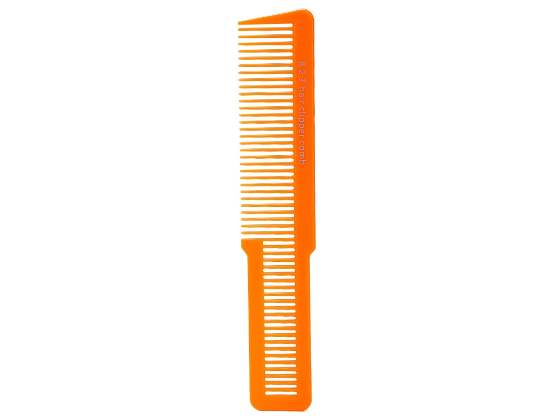 Peine De Corte Profesional Para Peluqueros Peine De Recorte De Pelo Con Cortadora Salón (naranja)
