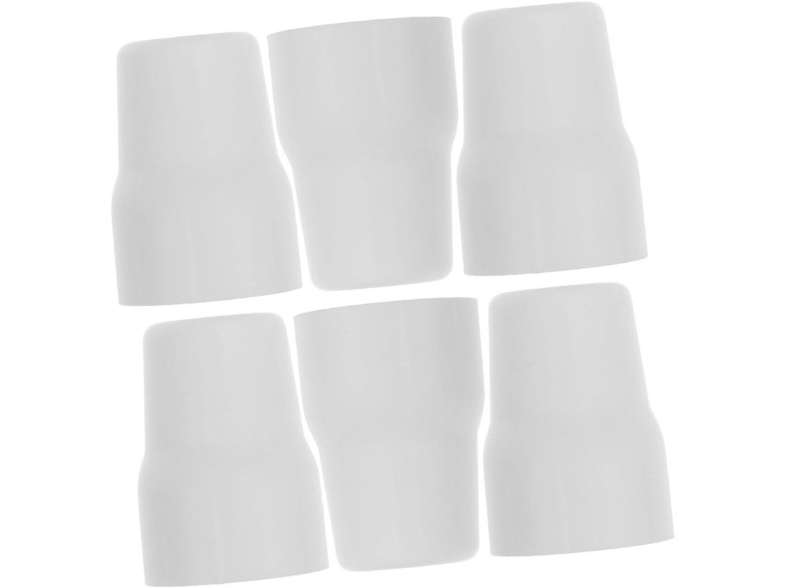 Conjunto De 6 Peças De Capas Decorativas Para Válvulas Angulares E Tubos De Radiador.