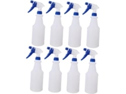 8 Botellas De Plástico Con Pulverizador, Pequeñas, Impermeables, Para Riego.