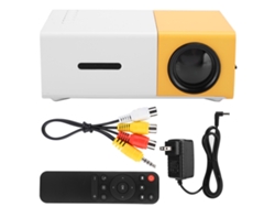 Proyector portátil de alta definición con control remoto