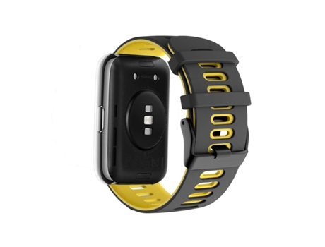 Correa para Huawei Watch Fit 2 Negro y Amarillo