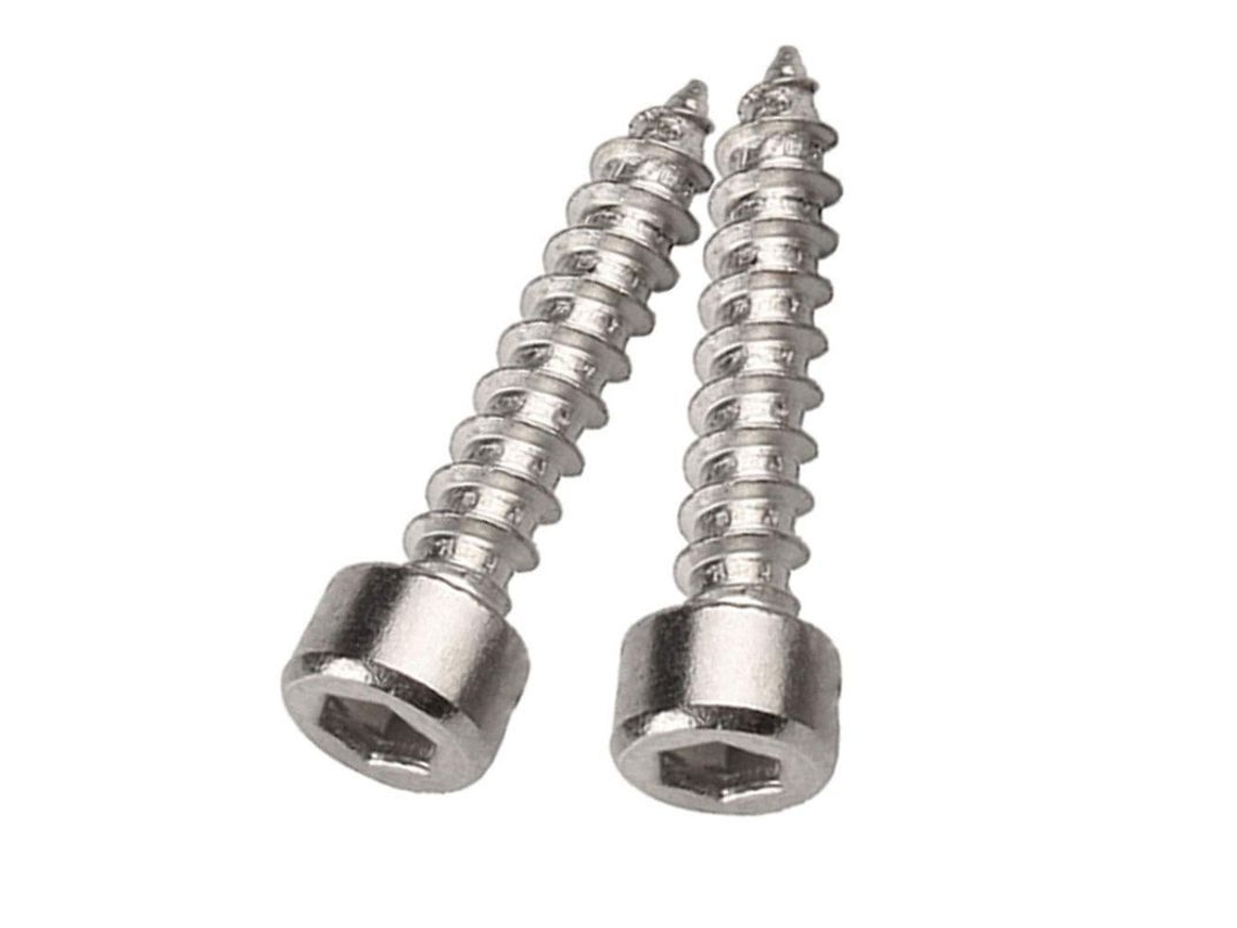 Tornillos Autorroscantes De Acero Inoxidable M4*20, Con Llave Hexagonal Y Rosca Métrica Para Herrajes.