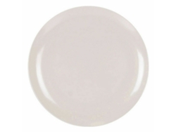 Plato de Postre LA MEDITERRÁNEA Melamina Blanco Brillo 20 cm