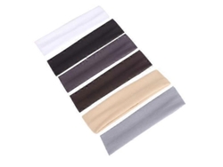 Diadema Elástica Suave Y Absorbente (paquete De 6) Para Gimnasio, Entrenamiento, Yoga Y Accesorios Para El Cabello.