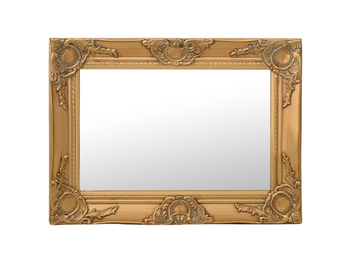 Espejo de pared estilo barroco 60x40 cm dorado Lovely Home