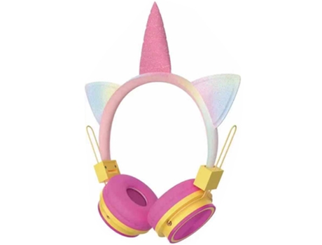 Auriculares con Cables NEWSCIENCE A-638 (On Ear - Rosa)