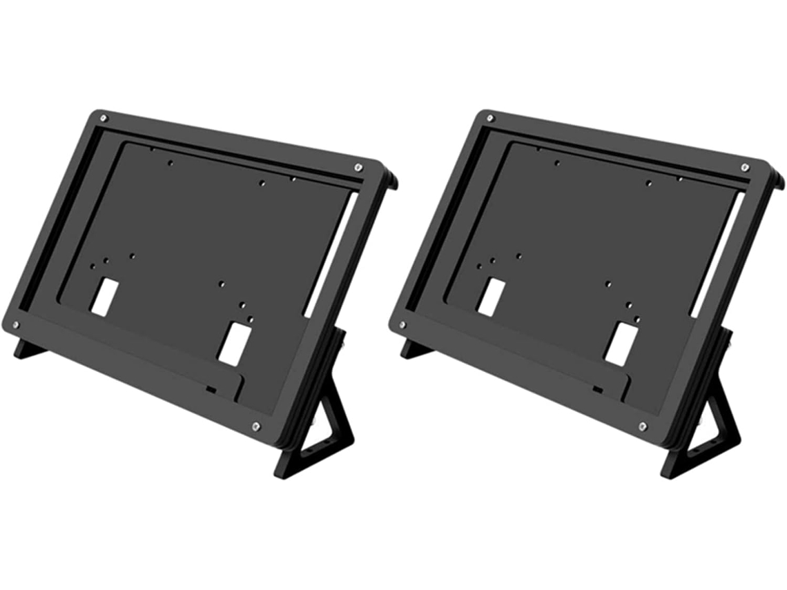 Estuche De Soporte De Pantalla Acrílico De 2 X 7 Pulgadas Para 3 Modelos B