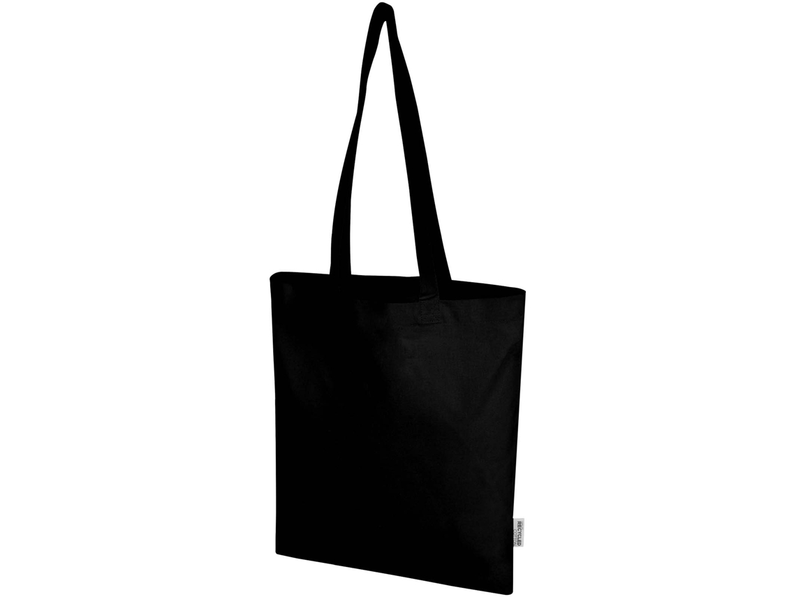 Bolsa Tote De 7 L De Algodón Reciclado De 140 G/m² Con Certificado Grs "madras Blend"