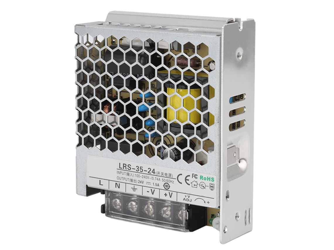 Fuente de alimentación conmutada de 24 V y 35 W para luces LED