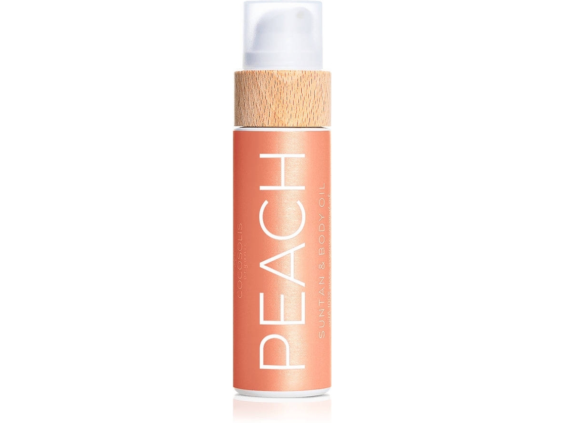Aceite Natural Cocosolis Peach Suntan E Body Oil (100 Ml)