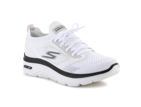 Zapatillas SKECHERS Go Walk Hyper Burst Hombre (42,5 eu - Blanco)