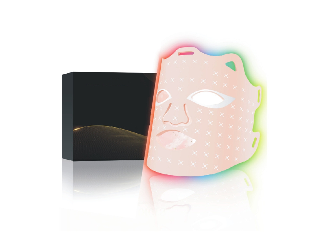 Terapia de luz roja para cara Máscara facial LED Terapia de luz en casa 7 colores Máscara facial LED blanca Terapia de luz BISBISOUS