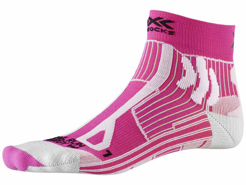 Xbionic Trail Run energy mujer rosa 4142 calcetines para xsocks corrida 41 42