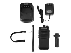 Radio portátil de 12 W (16 canales, programación Ctcss/dcs)