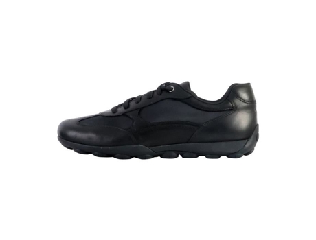 Zapatillas de Hombre GEOX Piel Negro (44)