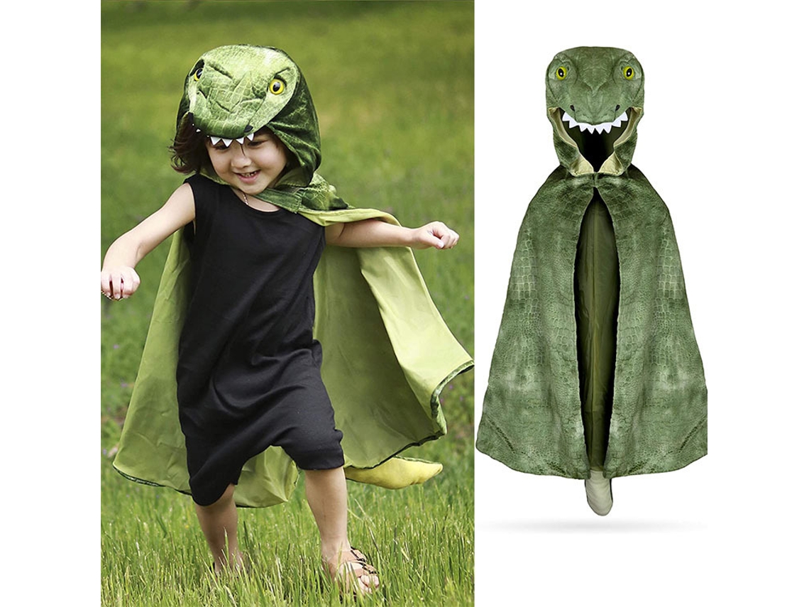 Jurassic World Halloween Flame Dragon Unicorn Dragon Capa infantil150cm
