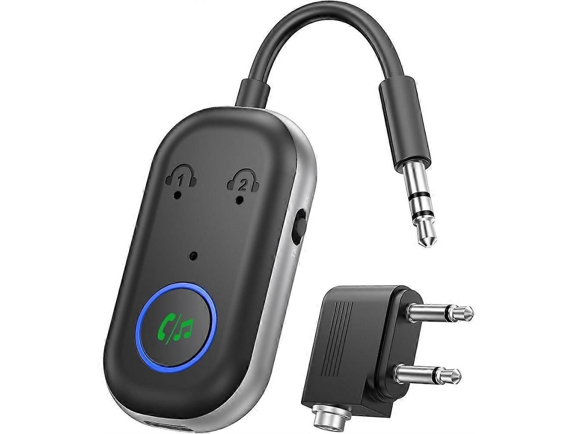 Transmisor/receptor Bluetooth 5.3 GOKOCO con entrada auxiliar