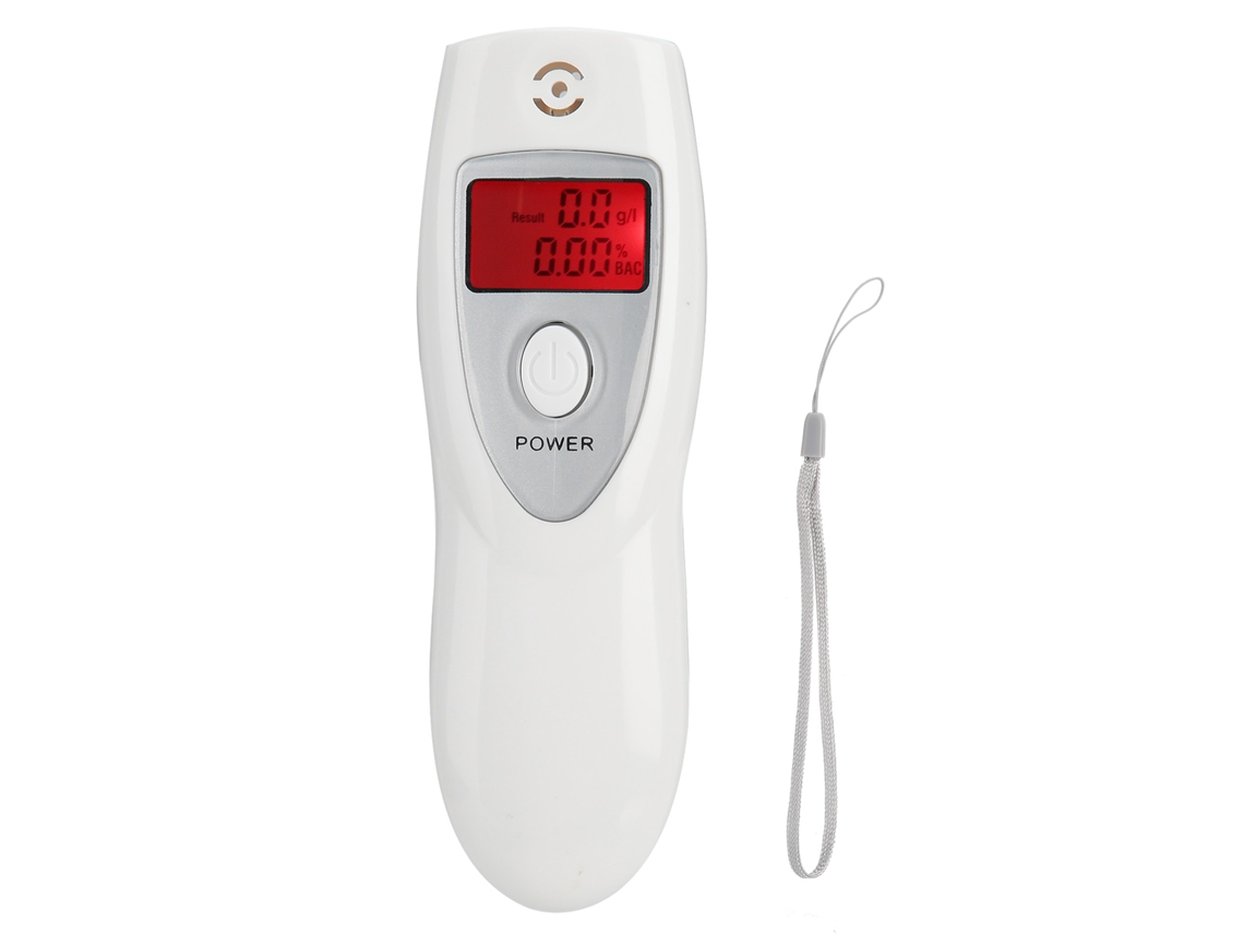 Detector de alcohol portátil con pantalla LCD, analizador de bebidas para vino y alcohol.