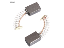 20 Escobillas De Carbón De Repuesto Para Motor Eléctrico Genérico De 5*8*10 Mm