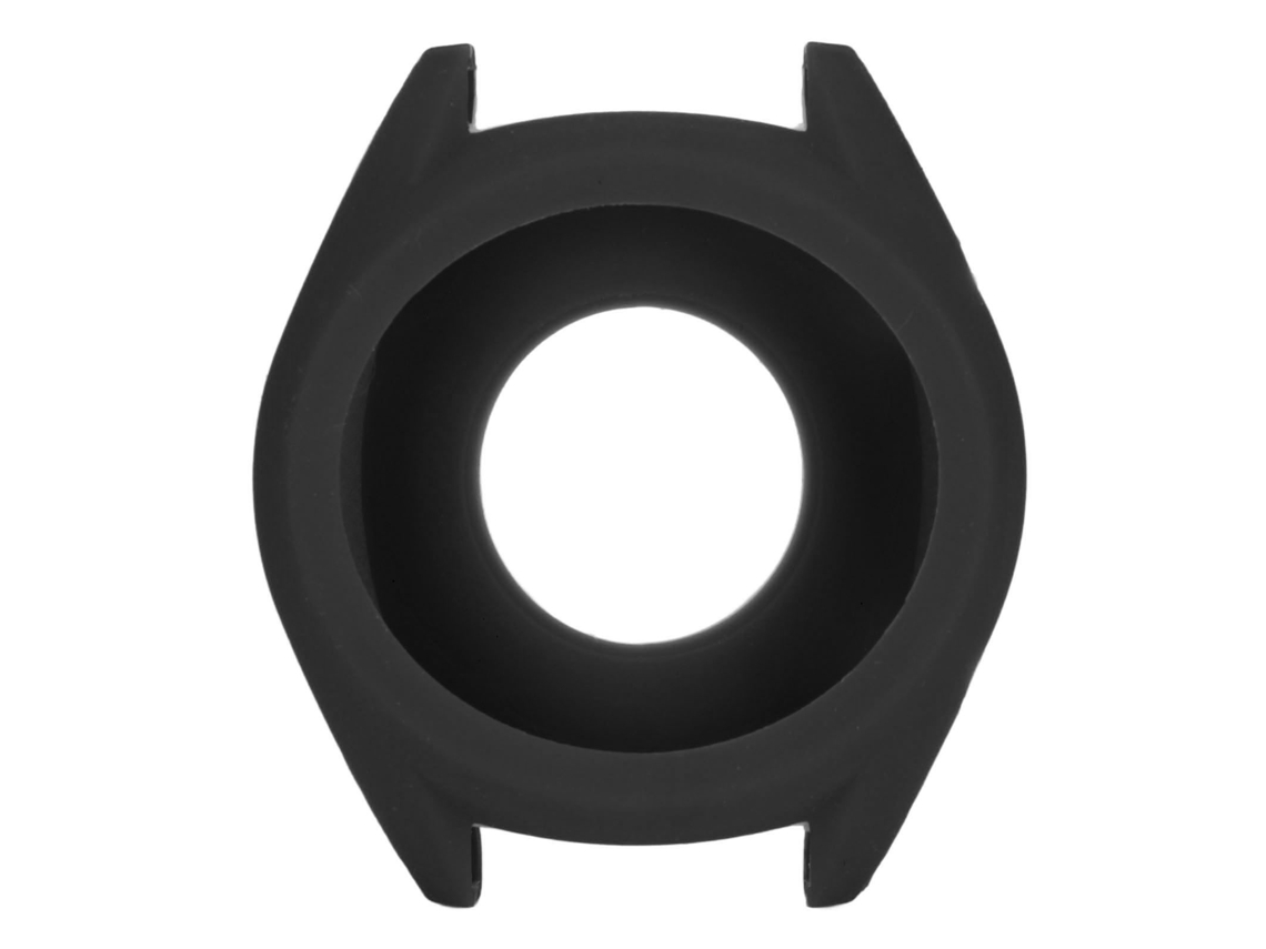 Capa Protetora Flexível Moldura Completa Bumper Para Huawei Honor Magic Watch 2 Preto