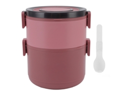 Fiambrera apilable de 1600 ml y 2 capas | Sin marca