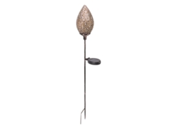 Rebe-luz Solar Jardín Ip44 Impermeable Lámpara De Paisaje Insertable En El Suelo Para Camino Decorativa Exquisita