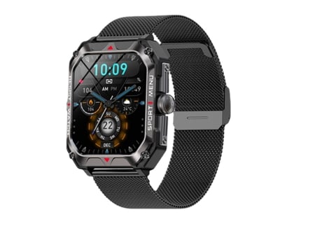 Reloj inteligente para hombre, Monitor militar saludable, voz AI, llamada Bluetooth, Fitness, reloj inteligente deportivo resistente al agua para A...