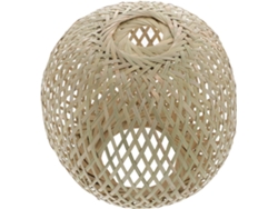 Maceta Colgante De Bambú Tejido En Estilo Rústico, Material Sintético, Acabado Delicado, Fácil De Decorar.