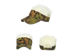 Gorra de béisbol divertida, peluca, visera, sombrero corto, gorra de pelo falso para hombres adultos calvos