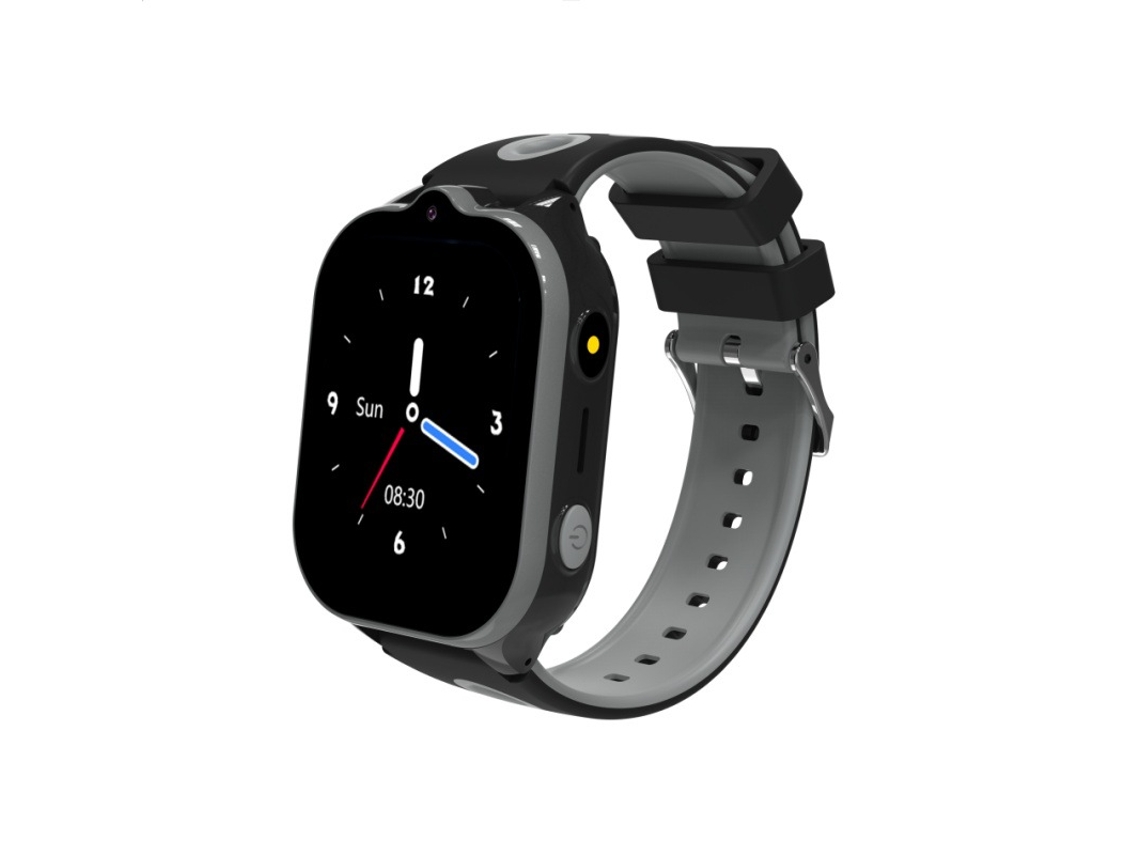 Reloj Inteligente Para Niños Con Gps, 4g, Llamadas, Sim Y Cámara (negro).