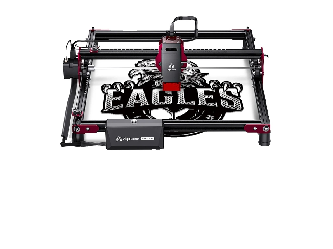 Grabador láser portátil, potencia láser de 5 W, área de grabado de 300 x 300 mm, kit OEM para bricolaje (minimáquina de 5 W)