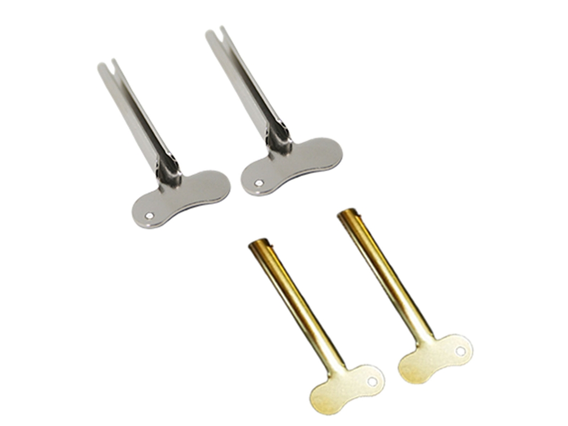 KOFIHETY Exprimidor de Tubo de Acero Inoxidable, 3 Piezas, Ahorra Pasta de Dientes, Cremas, Pinturas y Pomadas, Sin Desperdicio (Plata)