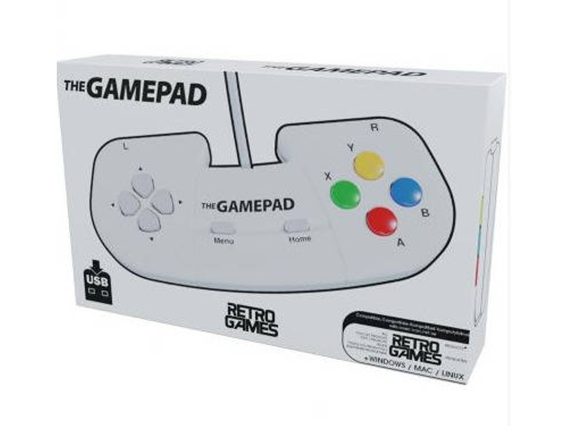 Mando THE GAME PAD para The Spectrum Consola Retro (Blanco)  