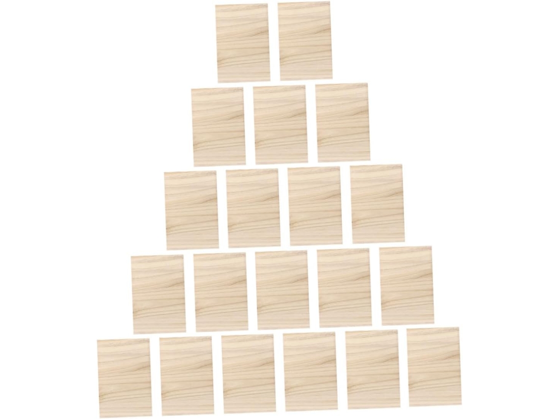 Juego De 20 Piezas De Tableros De Madera Para Niños Y Niñas.
