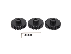 Juego De Piñones De Acero Negro M1.5 De 8 Mm Que Reduce El Ruido Para Coches De Control Remoto 1/5, 1/8, 1/10, 28 Dientes.