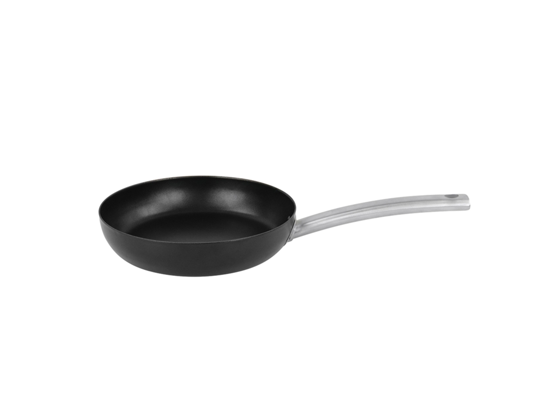 Sartén Ares 22cm acero esmaltado negro Magefesa