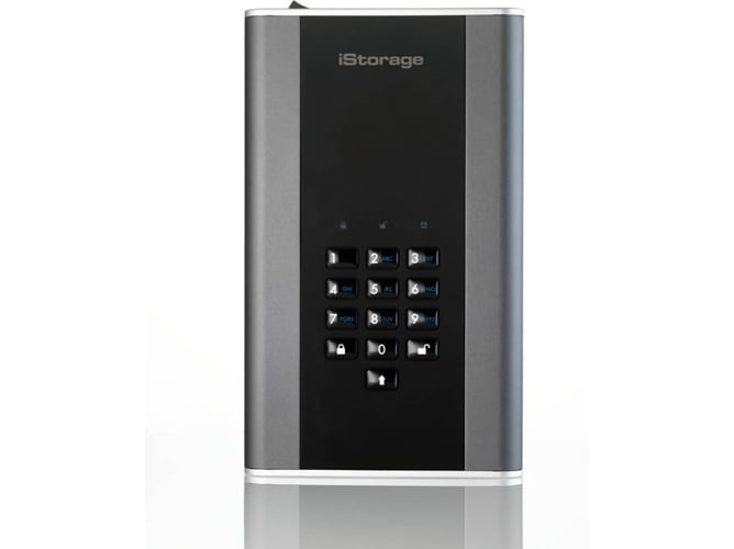 Disco HDD externo ISTORAGE diskAshur DT 2 1 TB (1 TB - USB 3.1)